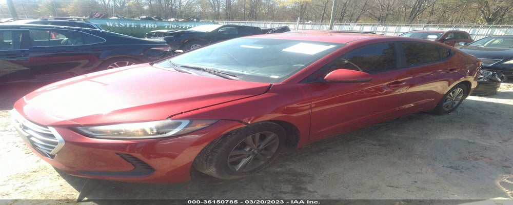 5NPD84LF7JH227465 2018 HYUNDAI ELANTRA photo no. 2