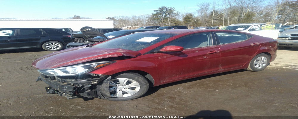 5NPDH4AE7GH768180 2016 HYUNDAI ELANTRA photo no. 2
