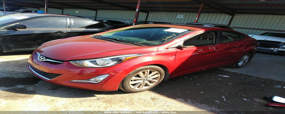 5NPDH4AE8GH703998 2016 HYUNDAI ELANTRA photo no. 2