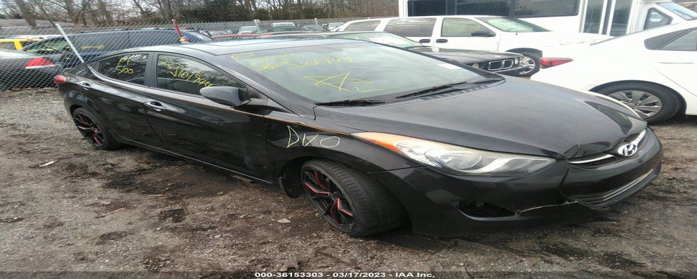 5NPDH4AEXCH146232 2012 HYUNDAI ELANTRA photo no. 1