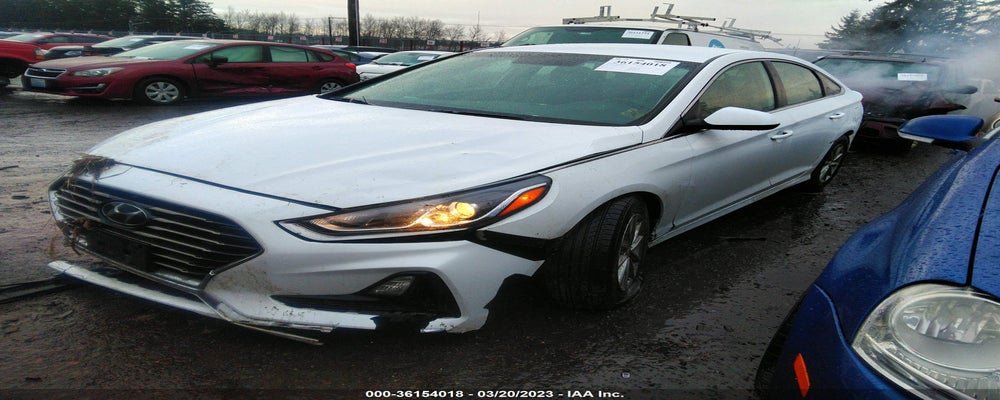 5NPE24AF7KH786735 2019 HYUNDAI SONATA photo no. 2