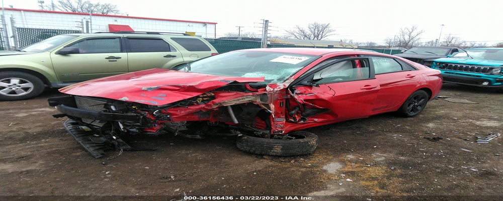 5NPLM4AG0MH023243 2021 HYUNDAI ELANTRA photo no. 2