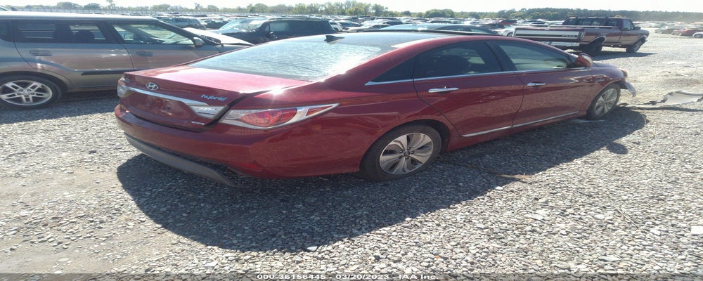 KMHEC4A41EA105973 2014 HYUNDAI SONATA HYBRID photo no. 4