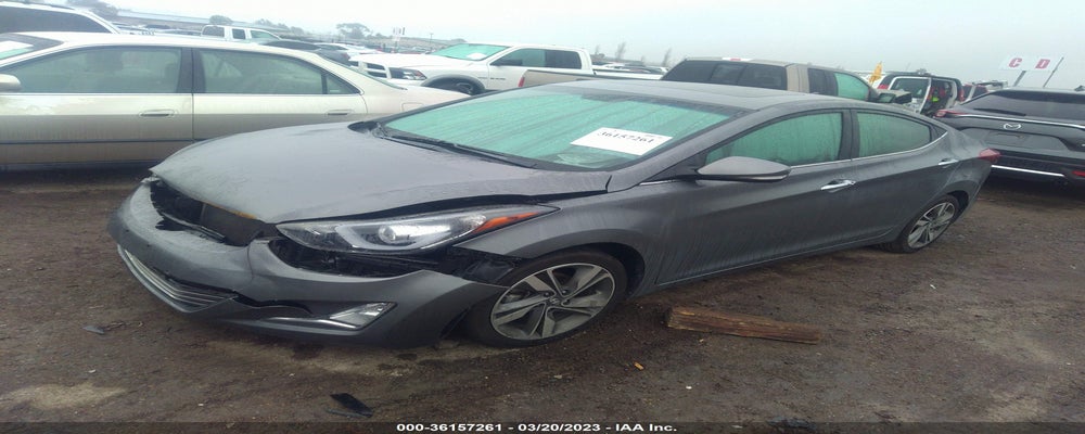 5NPDH4AE9EH527279 2014 HYUNDAI ELANTRA photo no. 2
