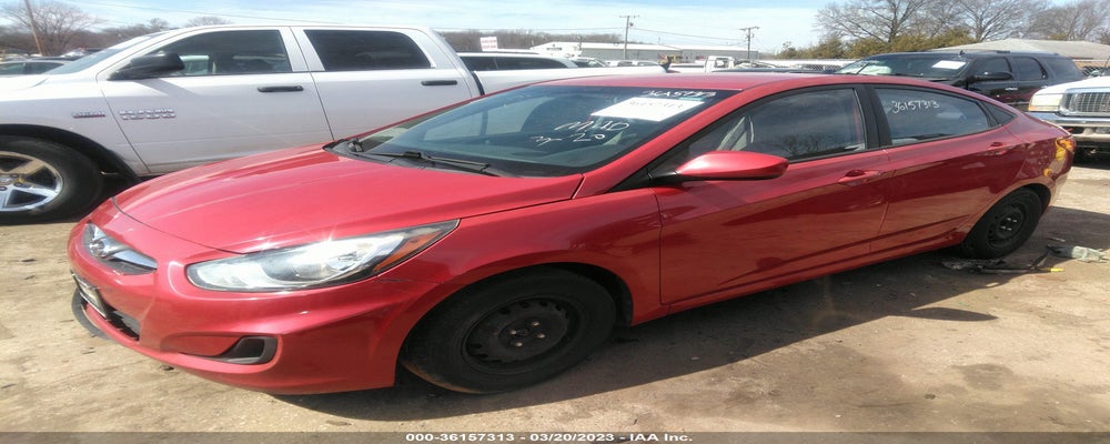 KMHCT4AEXEU646647 2014 HYUNDAI ACCENT photo no. 2