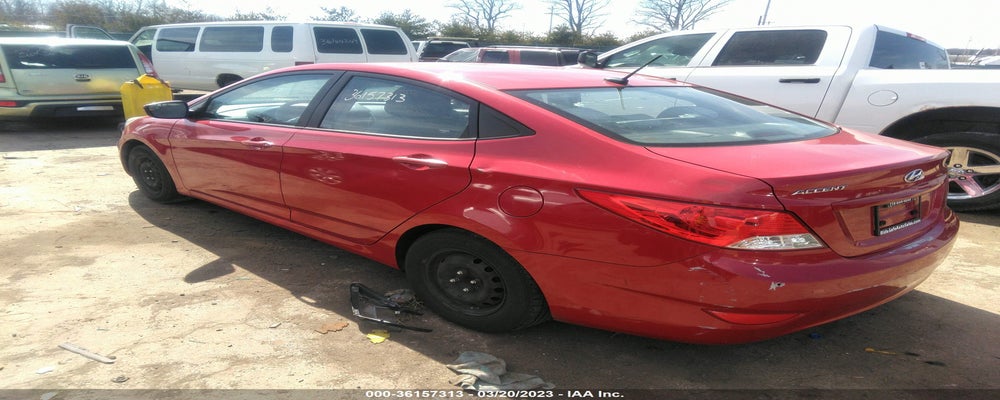 KMHCT4AEXEU646647 2014 HYUNDAI ACCENT photo no. 3