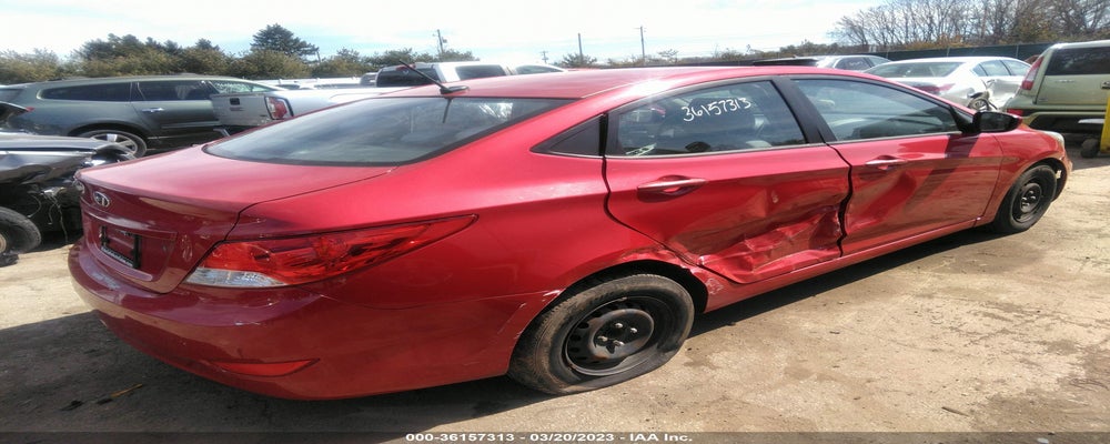 KMHCT4AEXEU646647 2014 HYUNDAI ACCENT photo no. 4