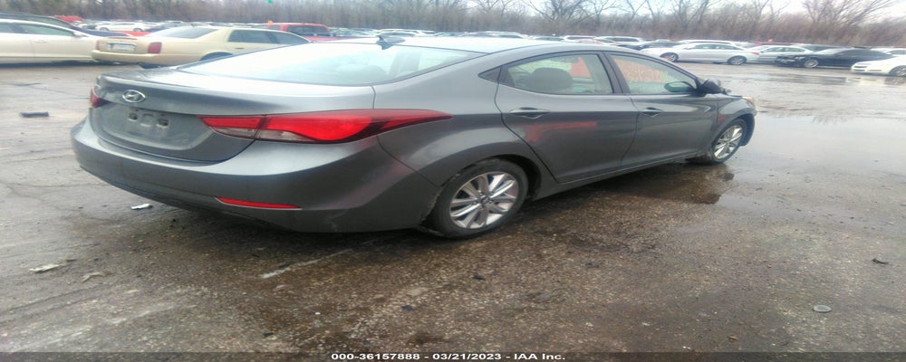 KMHDH4AE6GU598637 2016 HYUNDAI ELANTRA photo no. 4