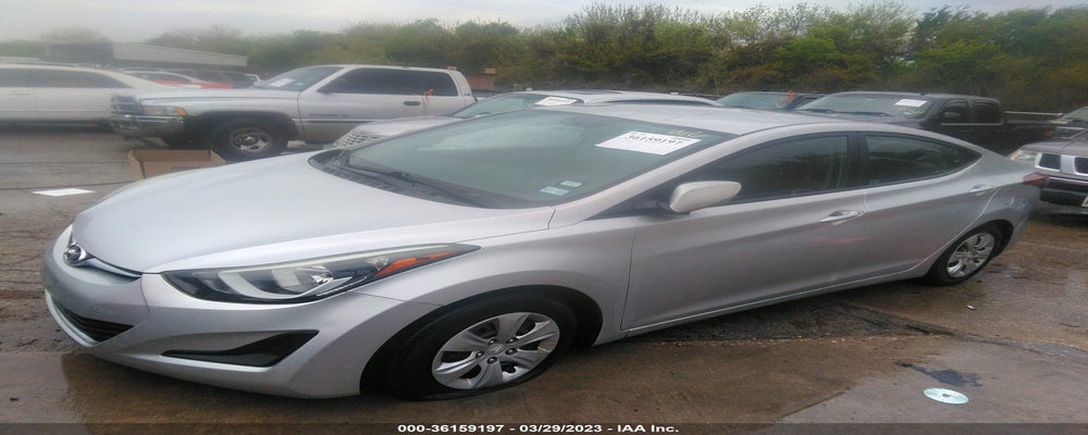 5NPDH4AE4GH696693 2016 HYUNDAI ELANTRA photo no. 2