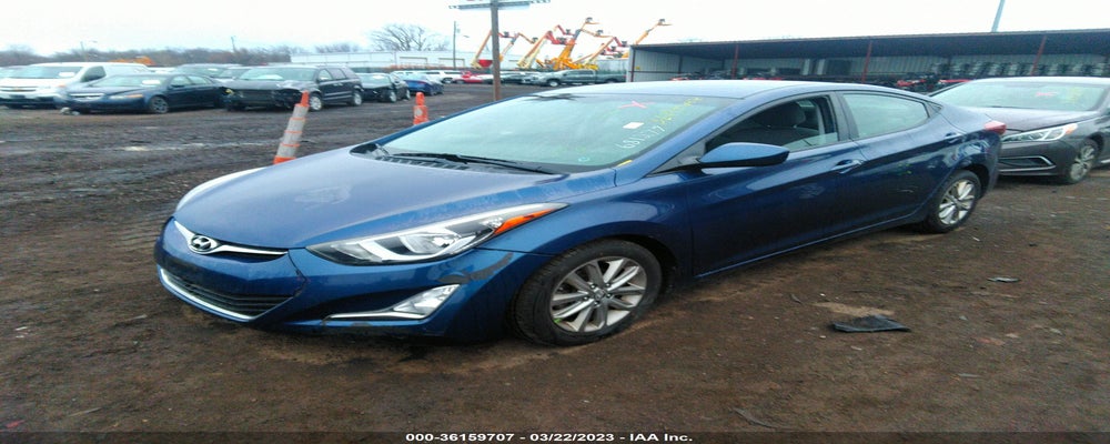 5NPDH4AE3GH681277 2016 HYUNDAI ELANTRA photo no. 2