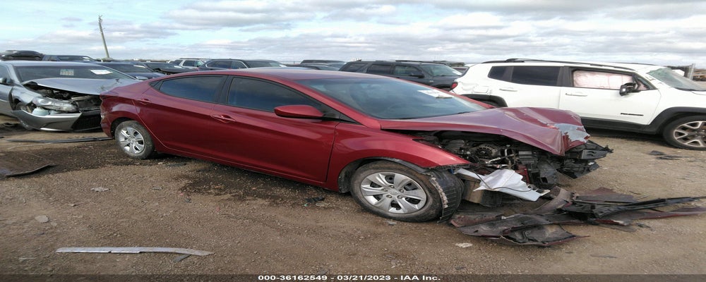 5NPDH4AE6GH697232 2016 HYUNDAI ELANTRA photo no. 1