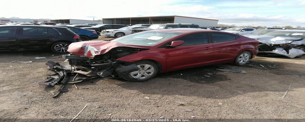 5NPDH4AE6GH697232 2016 HYUNDAI ELANTRA photo no. 2