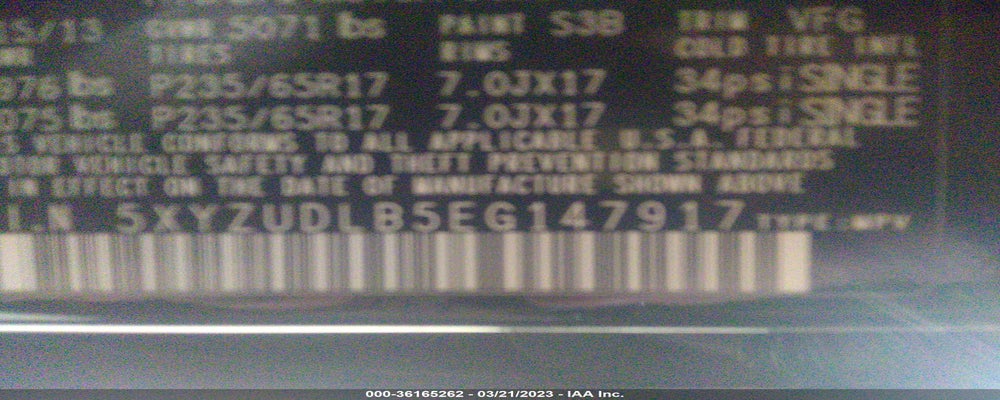 5XYZUDLB5EG147917 2014 HYUNDAI SANTA FE SPORT photo no. 9