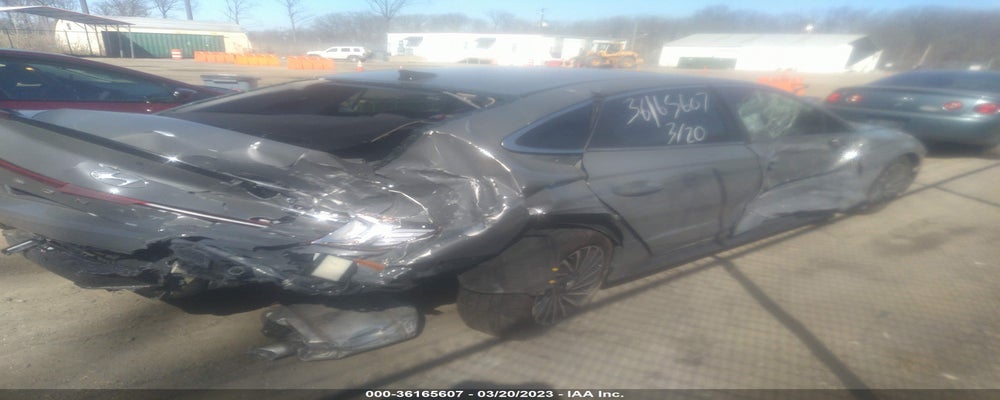 KMHL34JJ5MA032036 2021 HYUNDAI SONATA HYBRID photo no. 4