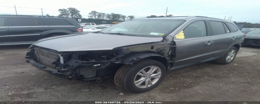 5XYZH4AG3BG033784 2011 HYUNDAI SANTA FE photo no. 2