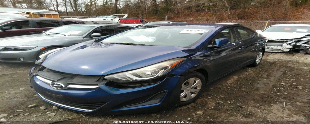5NPDH4AE6GH750463 2016 HYUNDAI ELANTRA photo no. 2