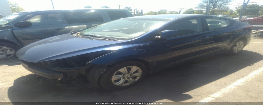 5NPDH4AE9GH752773 2016 HYUNDAI ELANTRA photo no. 2