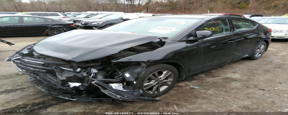 5NPD84LFXJH374749 2018 HYUNDAI ELANTRA photo no. 2