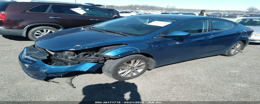 KMHDH4AEXFU380960 2015 HYUNDAI ELANTRA photo no. 2