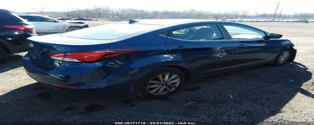 KMHDH4AEXFU380960 2015 HYUNDAI ELANTRA photo no. 4