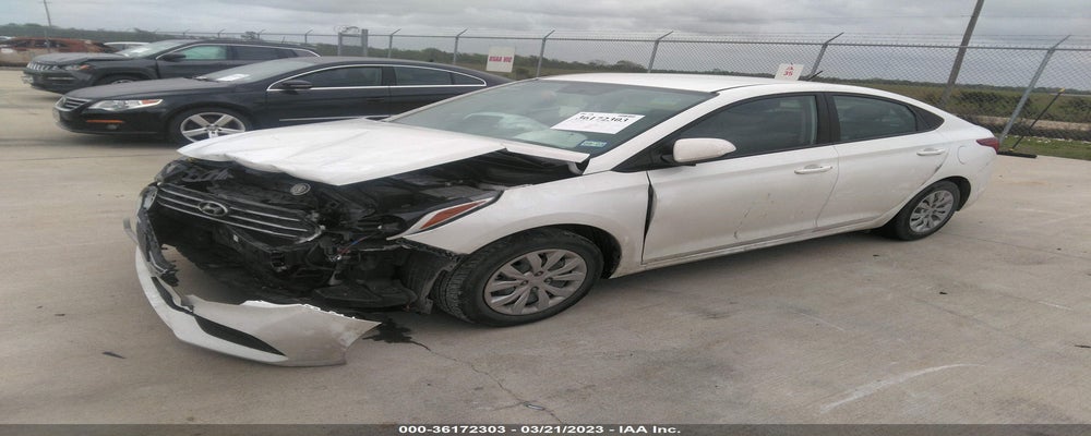 3KPC24A6XNE154571 2022 HYUNDAI ACCENT photo no. 2