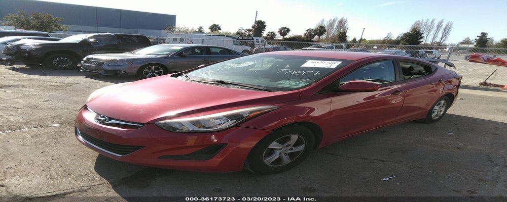 KMHDH4AE0EU165439 2014 HYUNDAI ELANTRA photo no. 2
