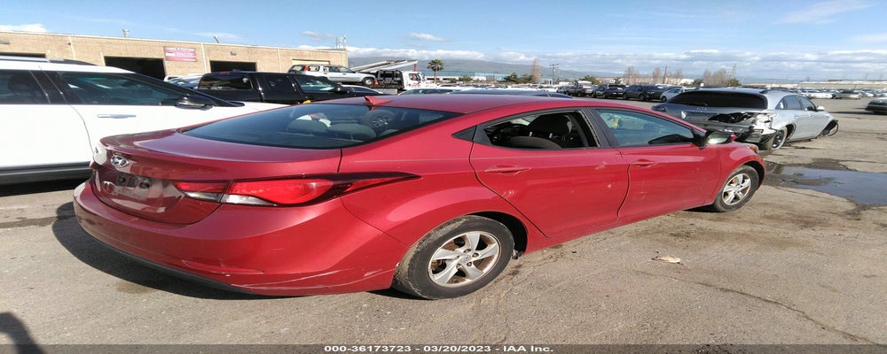 KMHDH4AE0EU165439 2014 HYUNDAI ELANTRA photo no. 4