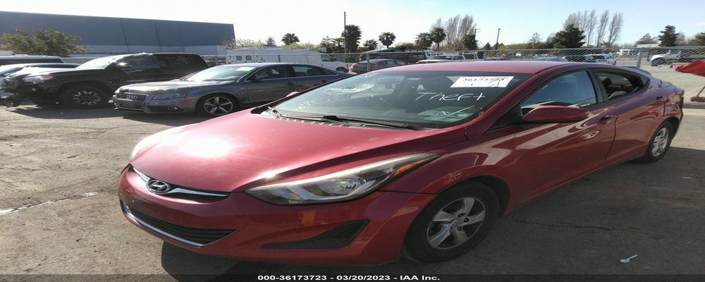 KMHDH4AE0EU165439 2014 HYUNDAI ELANTRA photo no. 6