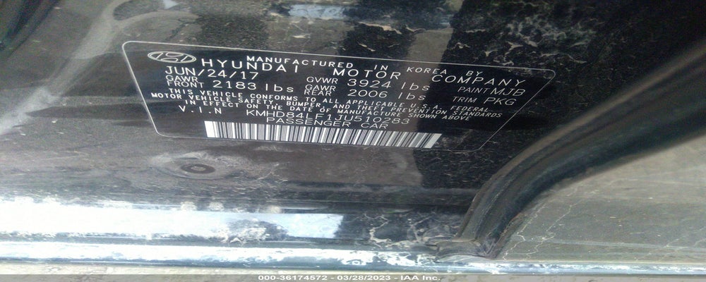 KMHD84LF1JU510283 2018 HYUNDAI ELANTRA photo no. 9