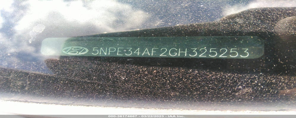 5NPE34AF2GH325253 2016 HYUNDAI SONATA photo no. 9