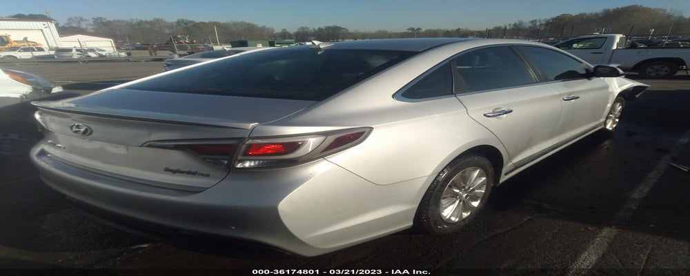 KMHE24L14GA020487 2016 HYUNDAI SONATA HYBRID photo no. 4