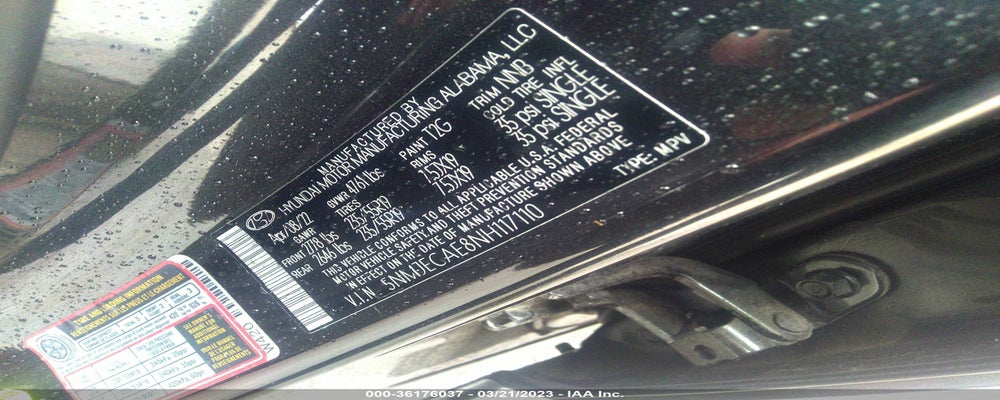 5NMJECAE8NH117110 2022 HYUNDAI TUCSON photo no. 9