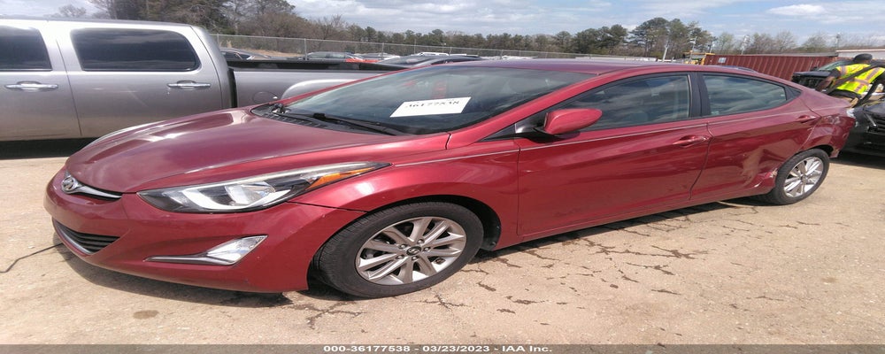 5NPDH4AE0EH536405 2014 HYUNDAI ELANTRA photo no. 2