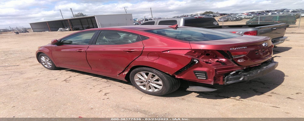 5NPDH4AE0EH536405 2014 HYUNDAI ELANTRA photo no. 3