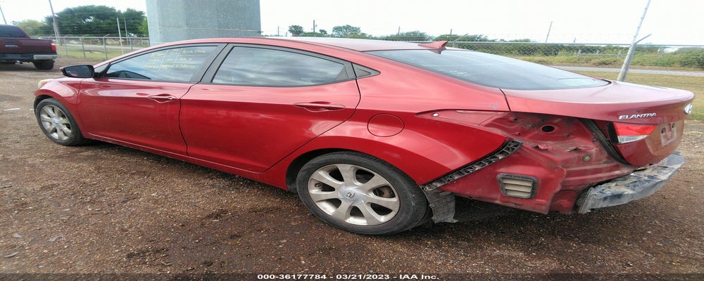 KMHDH4AE1CU495961 2012 HYUNDAI ELANTRA photo no. 3