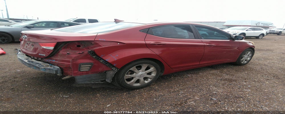 KMHDH4AE1CU495961 2012 HYUNDAI ELANTRA photo no. 4