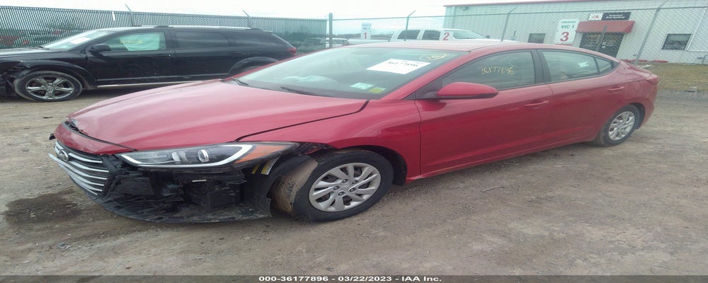 5NPD74LF0HH209855 2017 HYUNDAI ELANTRA photo no. 2