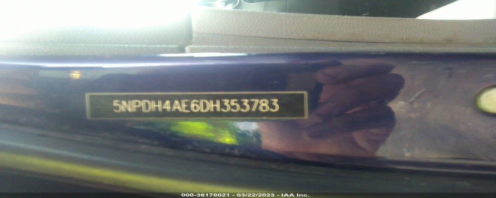 5NPDH4AE6DH353783 2013 HYUNDAI ELANTRA photo no. 9
