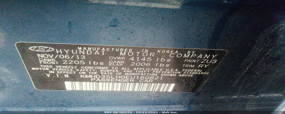 KMHD35LH0EU160821 2014 HYUNDAI ELANTRA GT photo no. 9