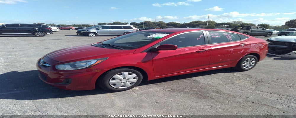 KMHCT4AE2EU587822 2014 HYUNDAI ACCENT photo no. 2