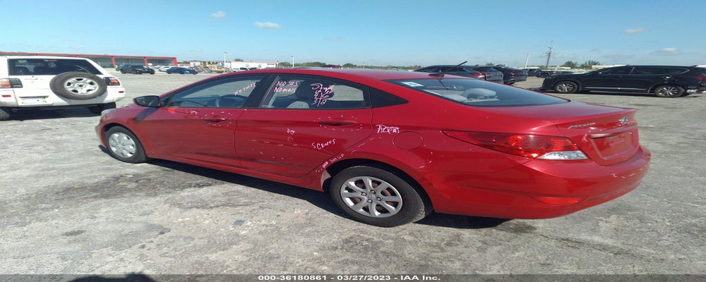 KMHCT4AE2EU587822 2014 HYUNDAI ACCENT photo no. 3