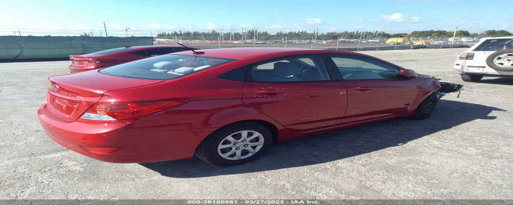 KMHCT4AE2EU587822 2014 HYUNDAI ACCENT photo no. 4