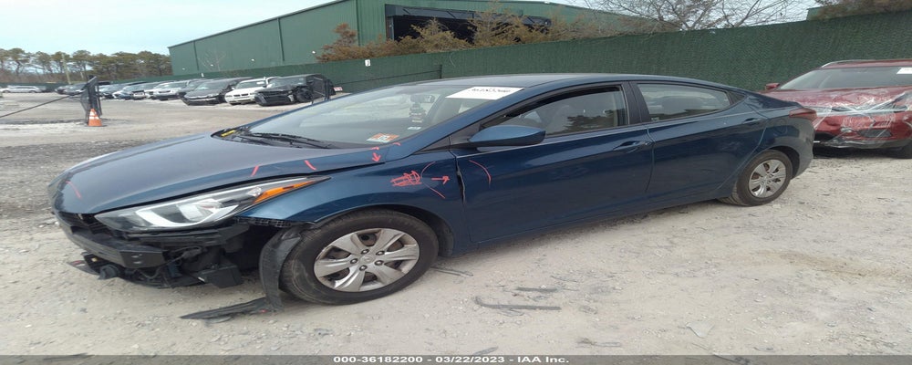 KMHDH4AE1GU543769 2016 HYUNDAI ELANTRA photo no. 2