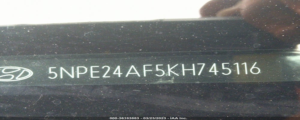5NPE24AF5KH745116 2019 HYUNDAI SONATA photo no. 9