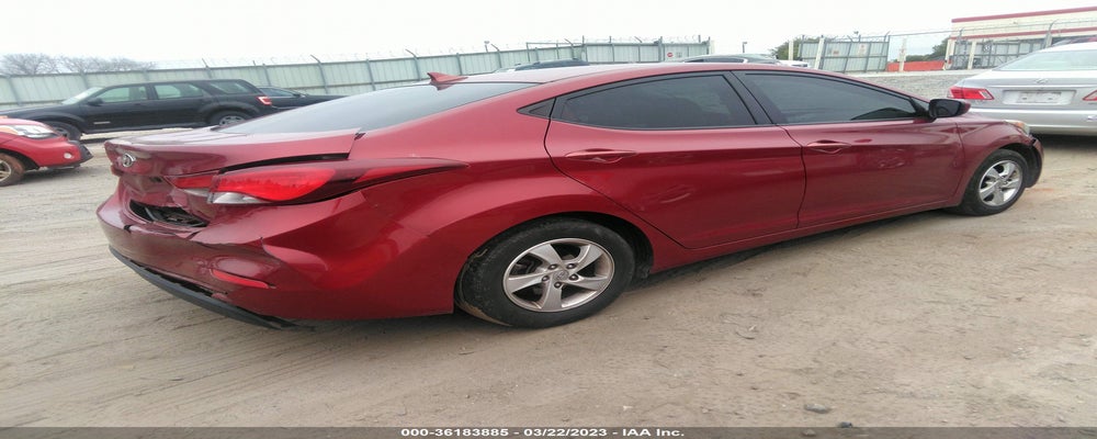 5NPDH4AE5EH480722 2014 HYUNDAI ELANTRA photo no. 4
