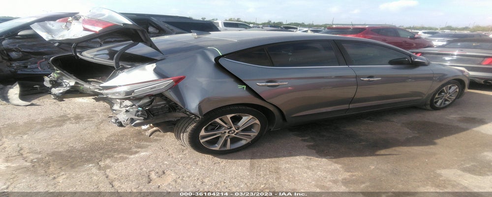KMHD84LF7HU283255 2017 HYUNDAI ELANTRA photo no. 4