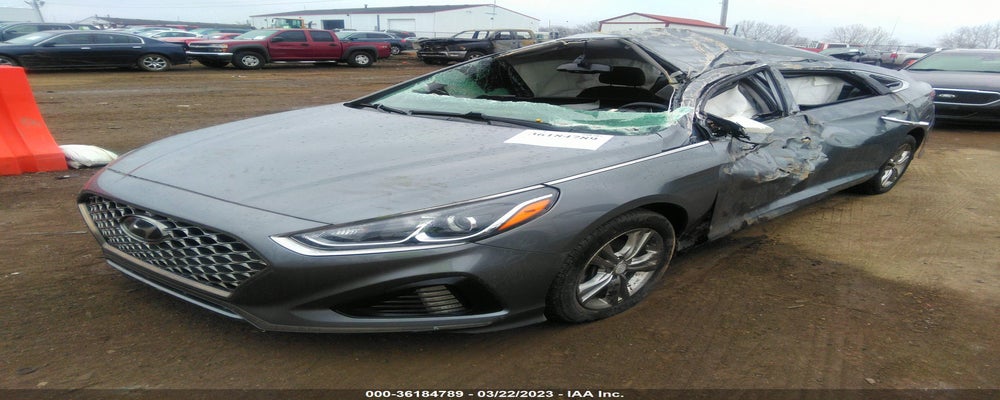 5NPE34AFXKH747358 2019 HYUNDAI SONATA photo no. 2