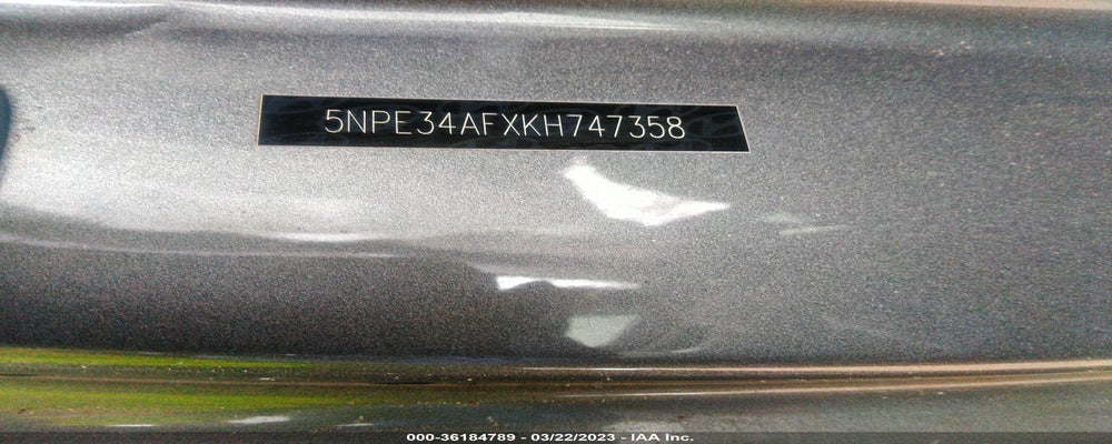 5NPE34AFXKH747358 2019 HYUNDAI SONATA photo no. 9