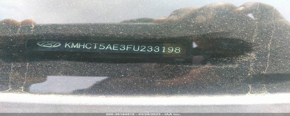 KMHCT5AE3FU233198 2015 HYUNDAI ACCENT photo no. 9