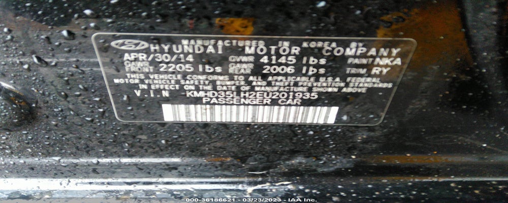 KMHD35LH2EU201935 2014 HYUNDAI ELANTRA GT photo no. 9
